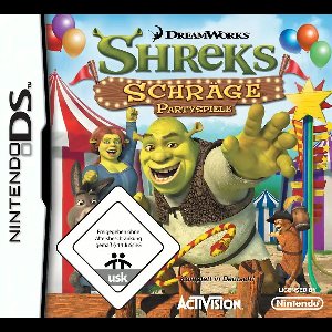 Shrek's Crazy Party Games-Duits (NDS) Gebruikt