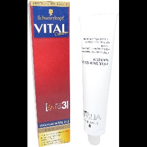 Schwarzkopf Vital Colors Permanente haarkleuring crème 60ml - 06-65 Gold Brown / Goldbraun