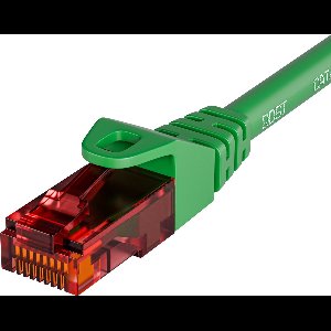 Qost - CAT6 internetkabel - 100% koper / UTP - 10 Gbps / 250 MHz - RJ45 Connectoren - Patchkabel / Netwerkkabel - 5 meter - Groen