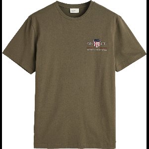 GANT T-shirt Regular Archive Shield EMB Set van 1