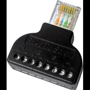 WL4 CON-RT adapter UTP RJ45 naar terminal block schroefklem