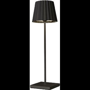 Sompex Troll 2.0 - LED tafellamp voor buiten en binnen - Werkt op batterijen - Aluminium - Dimbaar - Incl. Inductie - Zwart