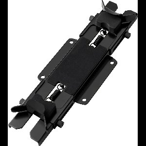 JustValue Muurbeugel voor JBL Speaker - Wandhouder - Geschikt voor Charge 5 en Flip 6 - Bluetooth Speaker Houder - Wandclip - Zwart