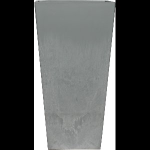 Artstone - Vaas Ella - 26x49 - Grijs - Bloempot voor binnen en buiten - Milieuvriendelijk - Sterk en licht - Met drainagesysteem