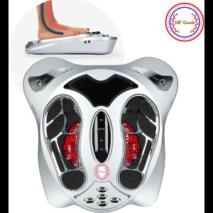 MF Goods bloedcirculatieapparaat luxe totaalpakket - voetmassage apparaat bloedsomloop - tens apparaat - ems apparaat - riem ems - infraroodlamp - plasma afvoer bloed