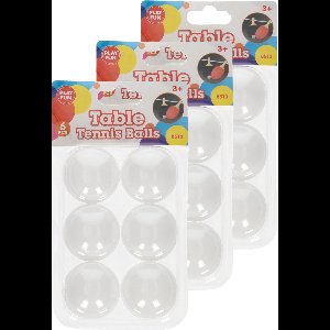 Tafeltennisballetjes - 40 mm/4 cm - 18x balletjes - tafeltennissen - pingpong balletjes