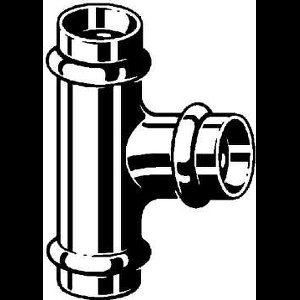 Viega Profipress t-stuk - 15x12x15 mm