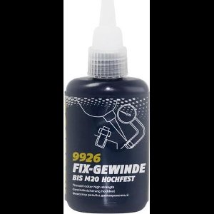 Mannol Fix It Lock Tight ROOD Sterk 50Gram