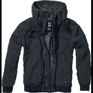 Brandit Bronx Heren Winterjas - zwart - L