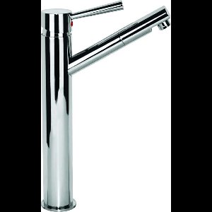 Selbro ® Moderne Hoogwaardige Badkamerkraan met Hoog Uitloopontwerp in Glanzend Chroom