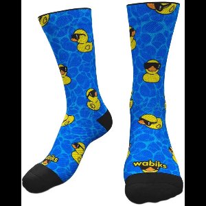 Wabiks Duckie Crewsokken Blauw EU 39-42 Man,Vrouw