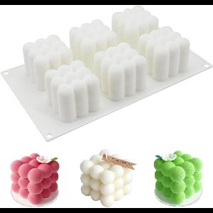 3D-bolvormige kaarsvorm - DIY-kits - silicone - Stijl A