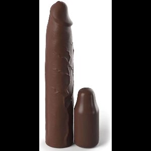 PIPEDREAMS | Pipedreams Sleeve 22,86 Cm + 7,62 Cm Plug Brown