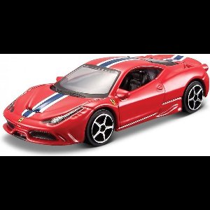 Ferrari 458 Speciale 1:43 rood/blauw/wit