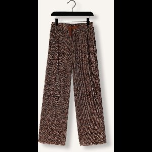 Nono Sun Aop Leopard Palazzo Broeken Meisjes - Bruin - Maat 146/152