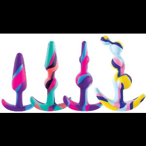 Anale Plug NMC Multicolour 4 Onderdelen