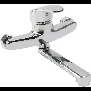 Azomor® Wandgemonteerde keukenkraan met draaibare uitloop voor optimaal gebruiksgemak