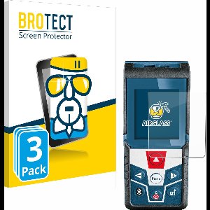 Screenprotector 3 Stuks voor Bosch GLM 50 C Professional Beschermglas transparant