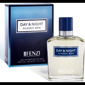 Aromatische, Fougere merkgeur voor heren  - JFenzi - Eau de Parfum - Day & Night - 100ml - 80% ✮✮✮✮✮ - Cadeau Tip !