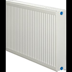 Bally Horizontale Ventielradiator Met 6 Aansluitingen H300xT22xB1400mm 1375 Watt Wit