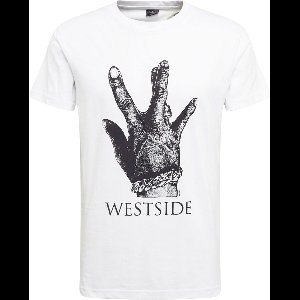 Urban Classics - Westside Connection 2.0 Heren T-shirt - M - Wit