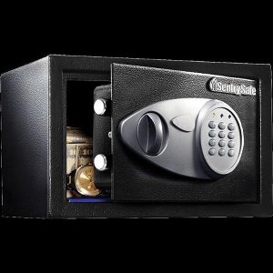 Sentry Safes X041E inbraak werende kluis. !!! Klein model !!! ( Binnenmaat (hxbxd): 190 mm x 286 mm x 213 mm )