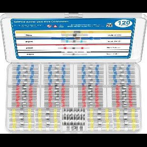 MMOBIEL 120 Stuks Stootverbinder met Krimpkous voor o.a. Auto / Boot / Vrachtwagen