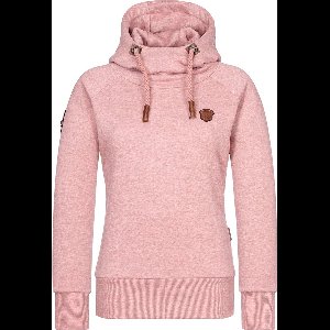 Naketano Damen Hoodie Mandy Spezial 2301-0201 Pink Melange-S
