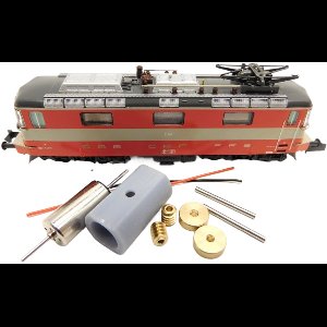 micromotor NH012C motor ombouwset voor Hobbytrain Re 4/4 II
