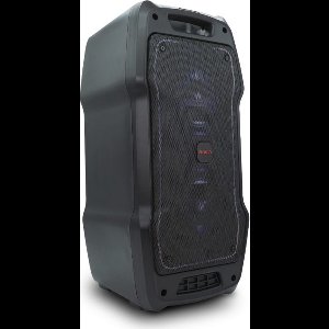 Partyspeaker - Aiwa KBTUS-400 - Inclusief 2 microfoons - 400 Watt - 12 uur accu
