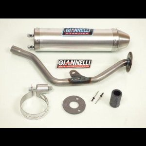 uitlaatdemper giannelli voor motorfiets mbk 50 x-limit trail 6t 2003 tot 2011 nieuw