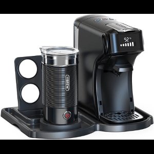 Mygroot - Koffiezetapparaat - Koffiezetapparaat cups - 6 -in-1 Compatibel ontwerp - Koud/warm functie - Zwart