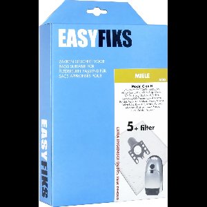 Easyfiks M20 stofzuigerzakken geschikt voor Miele GN - 5 stuks + 1 filter - voor cat & dog - classic c1 - complete c3 - complete c2