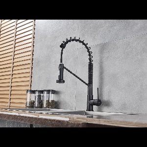 Keukenkraan zwart OMNITAIR Horeca MINI keukenmengkraan