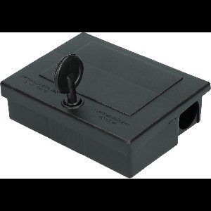 Knock Pest Rechthoek voerdoos muis inclusief sleutel