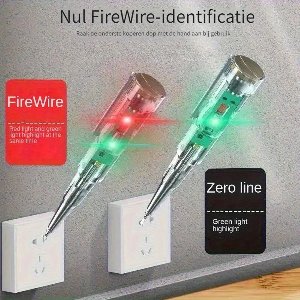 Intelligente Spanningstester Pen Elektrische Schroevendraaier Teststift Inductiekracht Detector Circuit Indicator AC24-250V DC12-24V