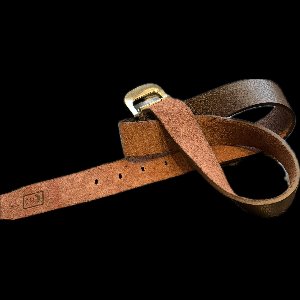 Mannen riem, ECHT LEER, Bruin maat 130