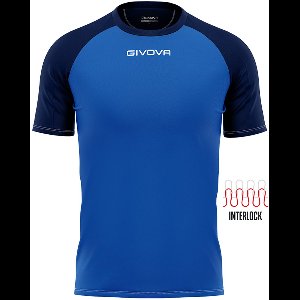 Givova T-Shirt CAPO INTERLOCK korte mouw