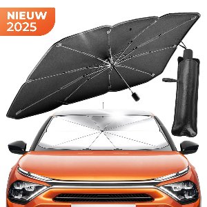 Golermo Zonnescherm Voorruit – 150 x 70 cm – Reflecterend & Opvouwbaar – Universele Pasvorm