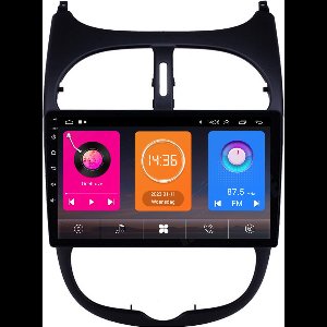 Carplay autoradio voor Peugeot 206 | 1998 t/m 2009 | Android 13 | Draadloos Apple Carplay & Android Auto | 1GB + 16GB | 4-Core processor | Davilon | 2025 model | 1998 1999 2000 2001 2002 2003 2004 2005 2006 2007 2008 2009 | Bluetooth & Wifi