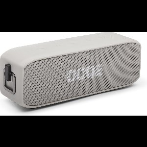 OOQE PRO S9 - Bluetooth Speaker - Draadloos - Ingebouwde Basradiator - Zuivere Bas - 20 uur Batterijduur - Microfoon - Handsfree Bellen - Stootbestendig - Waterbestendig - Geschikt Voor Binnen en Buitengebruik - Grijs