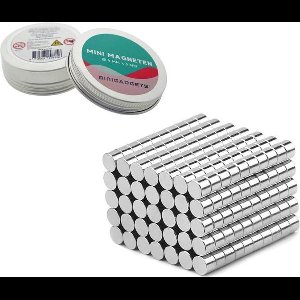 Super sterke magneten - 4 x 3 mm (50-stuks) - Rond - Neodymium - Koelkast magneten - Whiteboard magneten – Klein - Ronde - 4x3mm