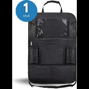 Premium Luxe & Stevige Auto Organizer met Tablet Houder - 1 Stuk - Extra Opbergruimte - Beschermer - Autostoel – Accessories