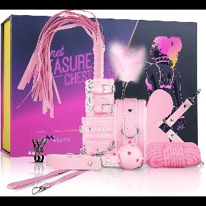 Secret Pleasure Chest - Pink Pleasure - Bondage - Speeltjes - Pinwheel - BDSM - SM - Meesteres - Sado - Dildo - Vibrator - Penis - Buttplug - Sexy - Erotische - Man - Dames