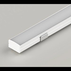 Leddle - LED Verlichting Bar -WIT Aluminium profiel , Inclusief Dekking Voor Profiel en LED strip 2700K Warm Wit licht- Directe 220V aansluiting - Dimbaar - Geen driver nodig - Keuken - Slaapkamers - Woonkamers-IP67 Waterdicht