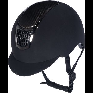 Veiligheidshelm cap Carbon Professional zwart maat S (53-55cm)