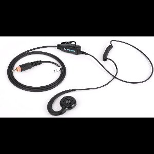 DerComms® Portofoon oortje - C ring oortje voor de Motorola CLP446e en CLPe portofoons