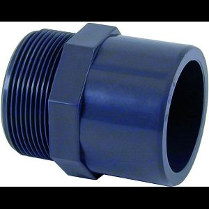 PVC puntstuk Ø32mm x 25mm x ¾" PN10