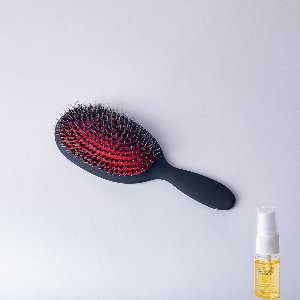 Haur Nylon Haarborstel - zwijnhaar en Nylon borstel - luxe kam - gratis 10 ml arganolie