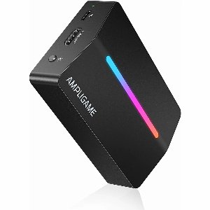FIFINE V3 - Video Capture Card - Geschikt voor PS5 / Switch / PC / XBOX / MAC - HDMI 4K@30Hz - 1080p@60Hz Opname - USB 3.0 - Zwart